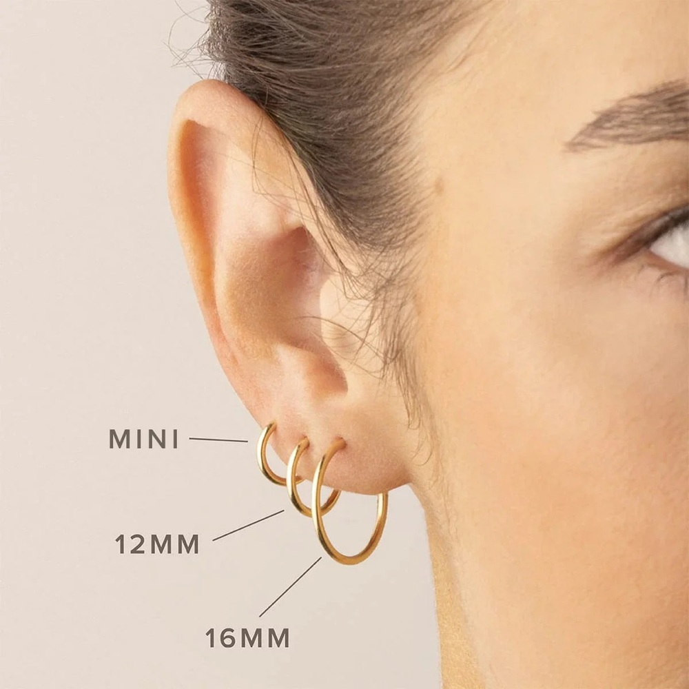 Made by Mary Live In Hoop Earring Set